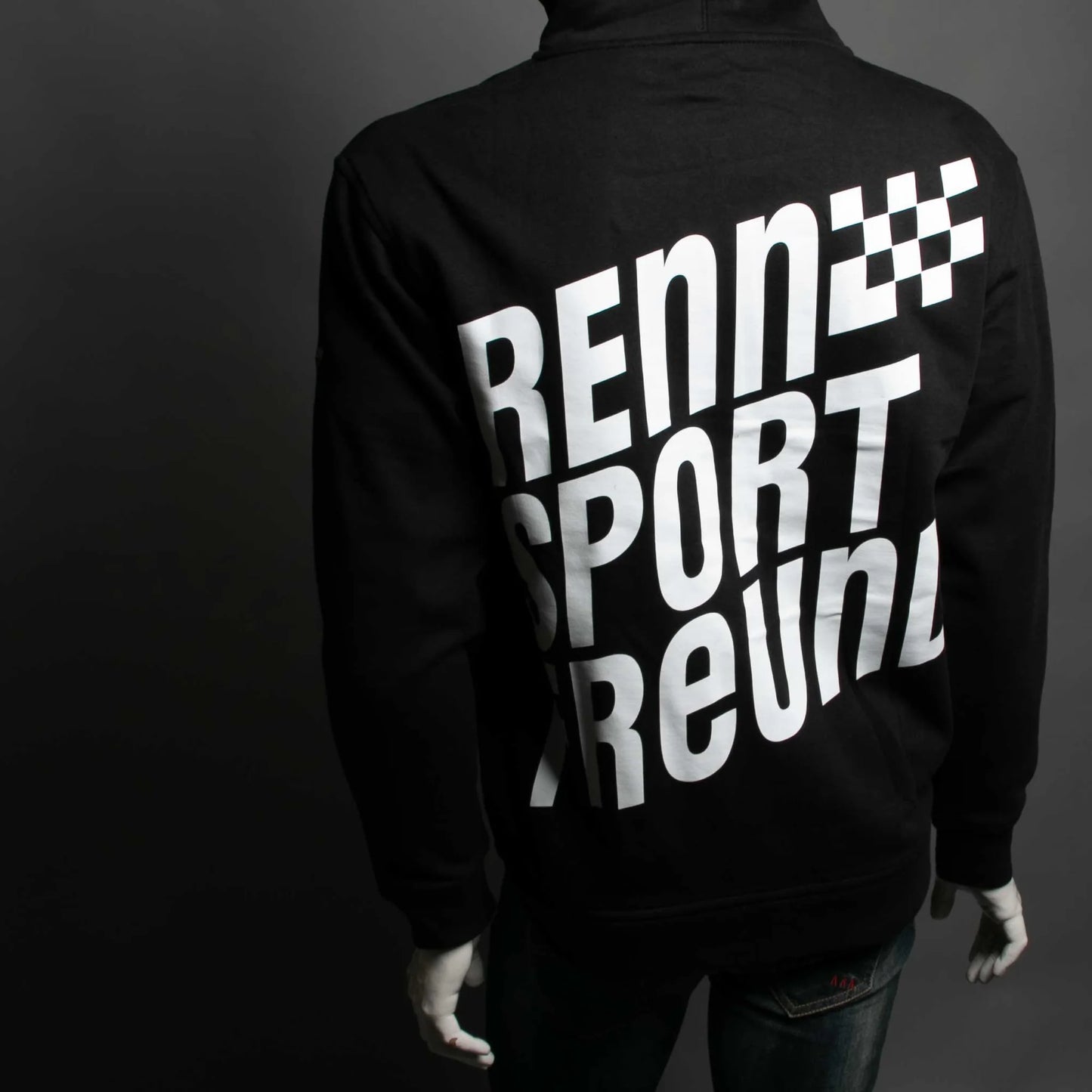 RENNSPORTFREUND Ziphoodie langarm