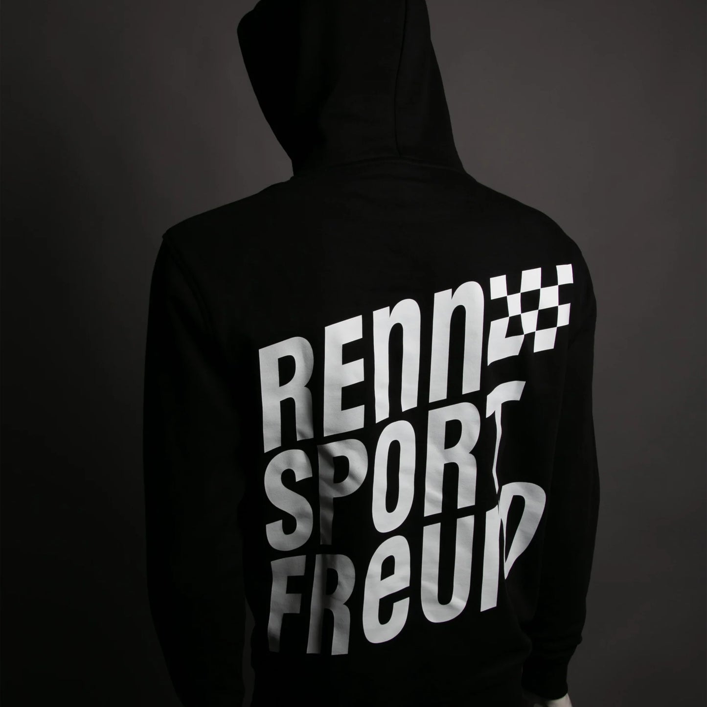 RENNSPORTFREUND Ziphoodie langarm