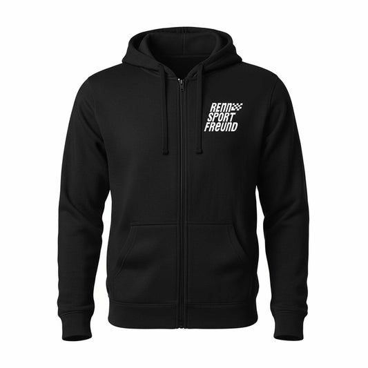 RENNSPORTFREUND Ziphoodie langarm