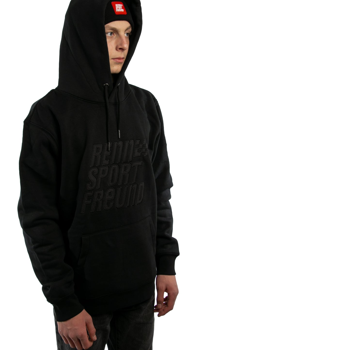 RENNSPORTFREUND Hoodie SUPERBLACK